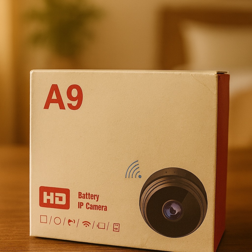 A9 Battery IP Camera - Black